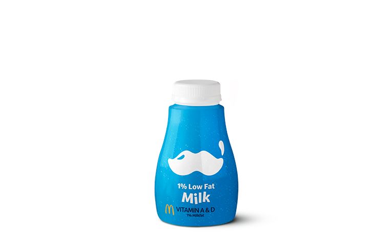 Mcdonald's 1% Low Fat Milk Jug - thenutritionfacts.com